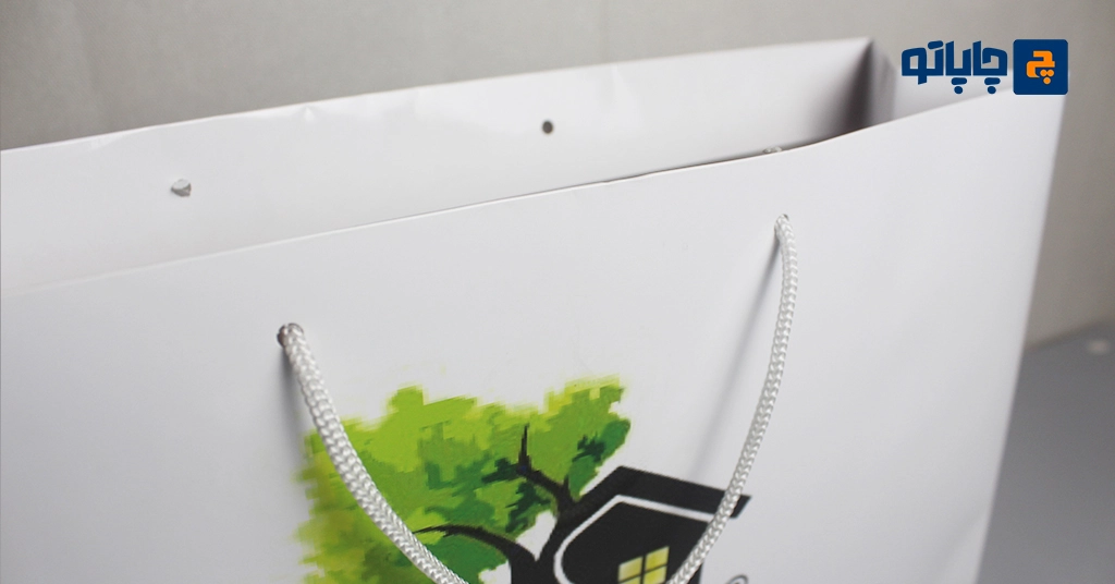 دسته ساک دستی گلاسه با سلفون مات